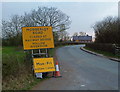 Junction of Back Lane and Tanyard Lane, Ashley