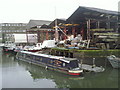 Boatyard in Brentford