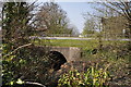 A culvert passing under the B3233 towards Fremington Pill