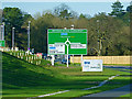 Approaching the Whitehall Bridge Roundabout, Davenport Green