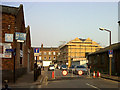 New traffic barrier on Old Woolwich Road