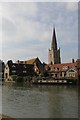 Narrowboat over the river