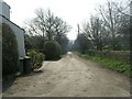 Looking down Keeper Lane towards Tong Lane