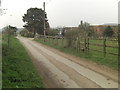 Entrance to BUCK/103/1 next to New Barn Farm