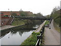 Grand Union Canal, looking south from Garrison Lane