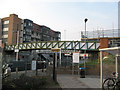 Footbridge at Brockley station