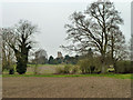 A distant view of Birling Church