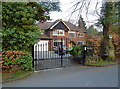 More wrought iron gates in Hale Barns