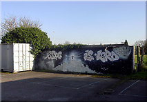 SU5098 : Righteous Graffiti by Des Blenkinsopp