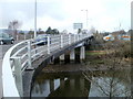 Side view of B4434 river bridge, Neath