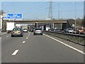 M42 motorway inside the A452 roundabout