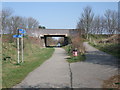 Hawton Lane crossing Cycle Route 64