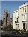 Terrace and church, Stonehouse