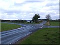 Road junction on Black Moor