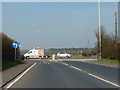 Junction of Catchdale Moss Lane and the A580