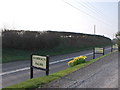 Signs advertising Boreham Mill Nurseries, Boreham Street, East Sussex