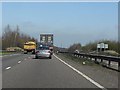 A42 about to bridge Melbourne Road