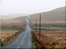 SN8674 : The mountain road from Rhayader to Cwm Ystwyth at Bodtalog by John Lucas