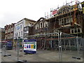 Fire damage, Salisbury Market Square