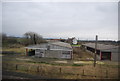 Barns by the East Coast Main Line, Sowerby