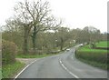 A287 approaching Farnham Park