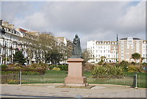 TQ8008 : Queen Victoria memorial statue, Warrior Square by N Chadwick