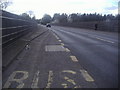 The A25 bridge over the M23 at Bletchingley