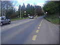 The A25 entering Bletchingley