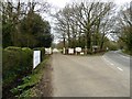 Entrance to Parham House and Gardens