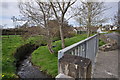 The view downstream from a bridge on Tews Lane, Bickington