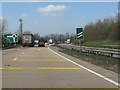 A50 approaching the Blythe Bridge bypass