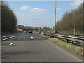 A50 approaching Grindley Lane junction (B5029)