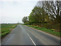 The B1204, Elsham Road towards Worlaby