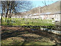 Footbridge over the Rhondda Fawr river, Blaenrhondda