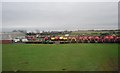 Farm Machinery by the East Coast Main line, Great Heck