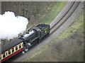 SE8293 : Steam Train going through Newton Dale by malcolm tebbit