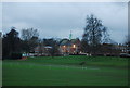 Whitgift School across the playing fields