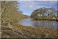 NO1020 : Oxbow lake at Kirkton of Mailer by Iain A Robertson