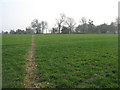 Footpath to Appleton Manor access road