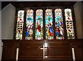 Yarmouth, St James: stained glass window (1)