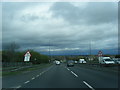 A494 on Ewloe Hill