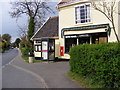 The former Post Office & Post Office The Street George V Postbox