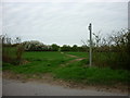 A footpath off Brigg Road, North Kelsey