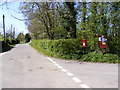 Grove Road & The Green, Pettistree Postbox