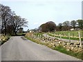 Approach to Kirkton of Skene from Westhill