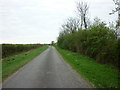 A minor road linking the A1103 with the A631