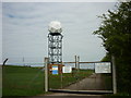 A Met Office Weather Radar System at Ingham Cliff