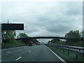 M6 bridge carrying farm track over motorway