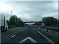 M6 southbound with farm overbridge