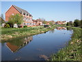 Canalside estate, at Maidenbrook